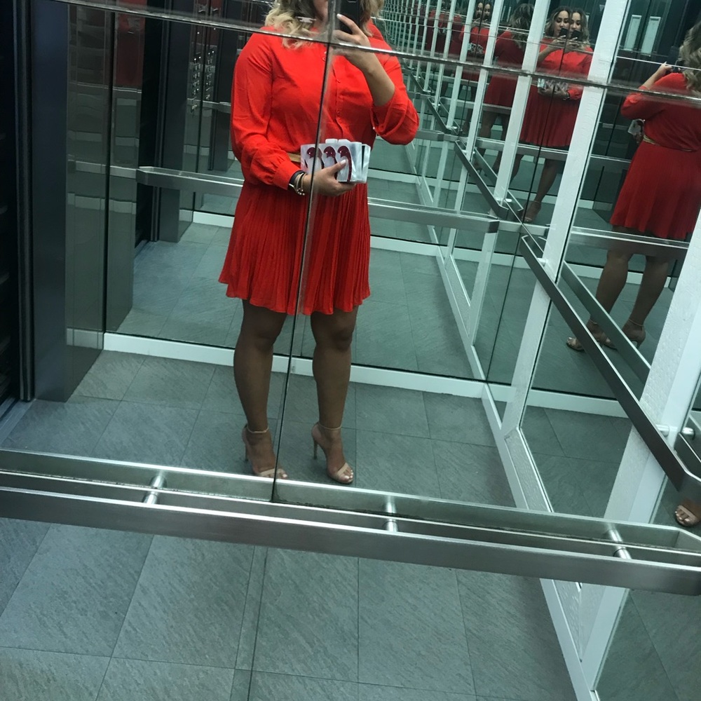ASOS red dress - Picture 6 of 7